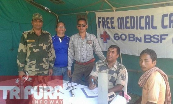 BSF 60 BN provides medical assistance to malaria affected people 